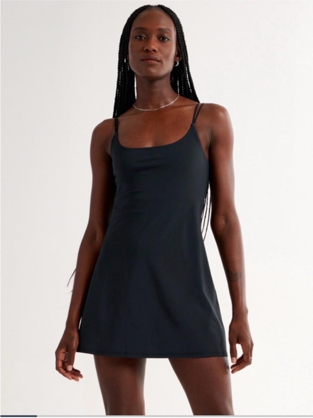 Abercrombie & Fitch Black Travelers mini dress  with Adjustable Straps